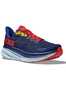 zapatilla running hoka hombre CLIFTON 9, marino