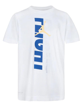 camiseta manga corta jordan STATIC FLIGHT blanca