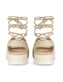 sandalia puma romana mujer MAYZE SANDAL LACES W,GRANOLA-FROSTEED, beige