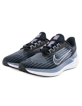 zapatilla running hombre NIKE AIR WINFLO 9 negro-celeste