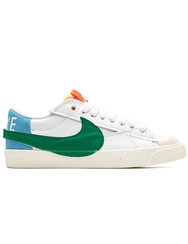 zapatilla nike mujer NIKE BLAZER LOW '77 JUMBO blanco/verde