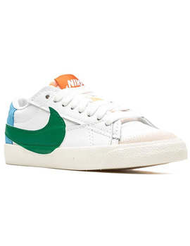 zapatilla nike mujer NIKE BLAZER LOW '77 JUMBO blanco/verde