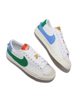 zapatilla nike mujer NIKE BLAZER LOW '77 JUMBO blanco/verde