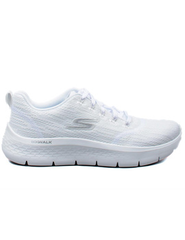 zapatilla skechers mujer GO WALK FLEX - STRIKING LOOK, blanco