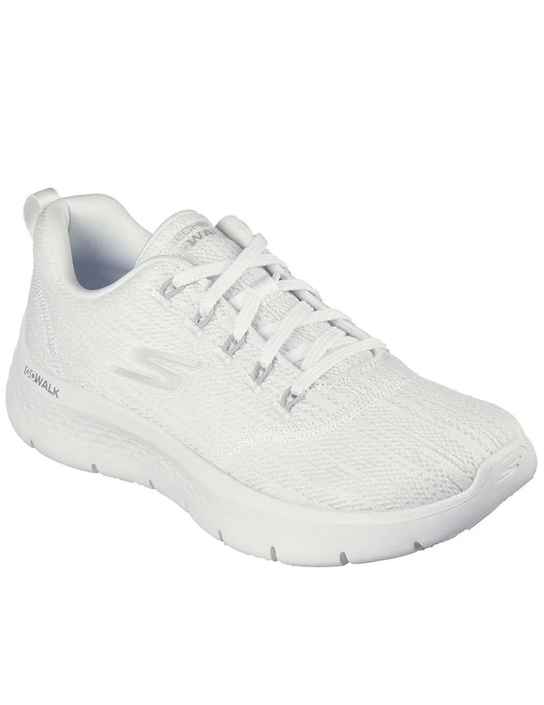 zapatilla skechers mujer GO WALK FLEX - STRIKING LOOK, blanco