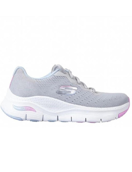 zapatilla skechers mujer ARCH FIT-INFINITY COOL, gris