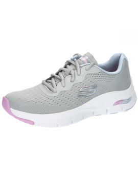 zapatilla skechers mujer ARCH FIT-INFINITY COOL, gris
