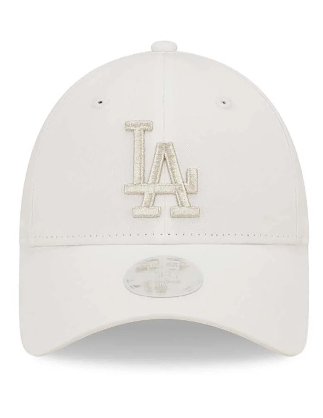 gorra new era mujer  METALLIC LOGO 9FORTY, blanco