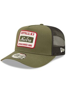 gorra newera STATE PATCH TRUCKER , verde