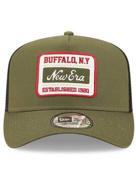 gorra newera STATE PATCH TRUCKER , verde