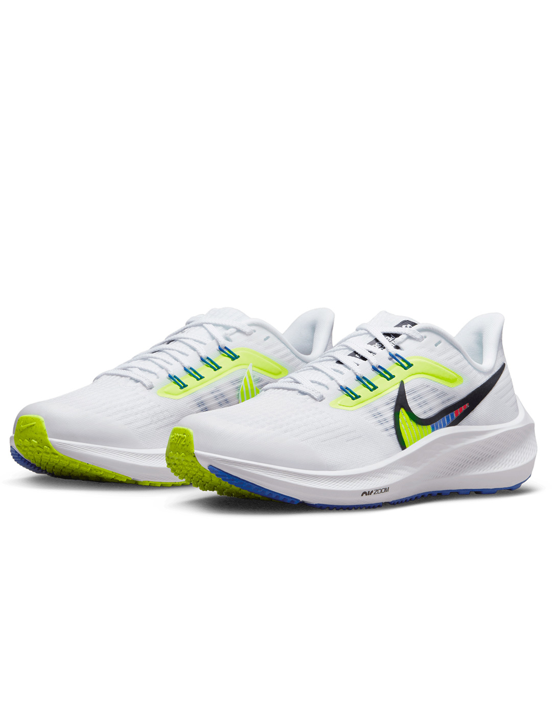 zapatilla nike running niño  AIR ZOOM PEGASUS 39 blanco-mulitcolor