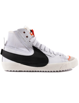 zapatilla nike mujer,  BLAZER MID '77 JUMBO, blanco/negro