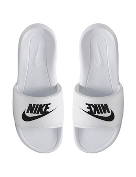 chancla nike hombre VICTORI ONE, blanco-negro