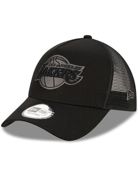 gorra newera trucker BOB TEAM LOGO 940 LAKERS, negro