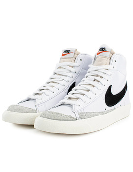 ZAPATILLA NIKE BLAZER MID '77 VINTAGE MUJER, BLANCO/NEGRO