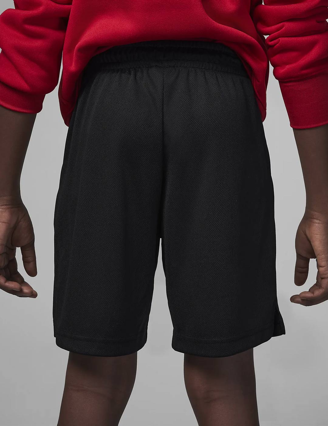 short jordan junior ESSENTIALS GRAPHIC MESH, negro