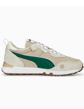 zapatilla puma RIDER FV POP FS, beige-verde