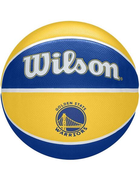balón de baloncesto WILSON NBA TEAM WARRIORS,amarillo-azul