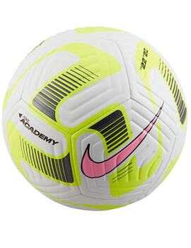 balón de fútbol NIKE ACADEMY SOCCER BALL, blanco-fluor