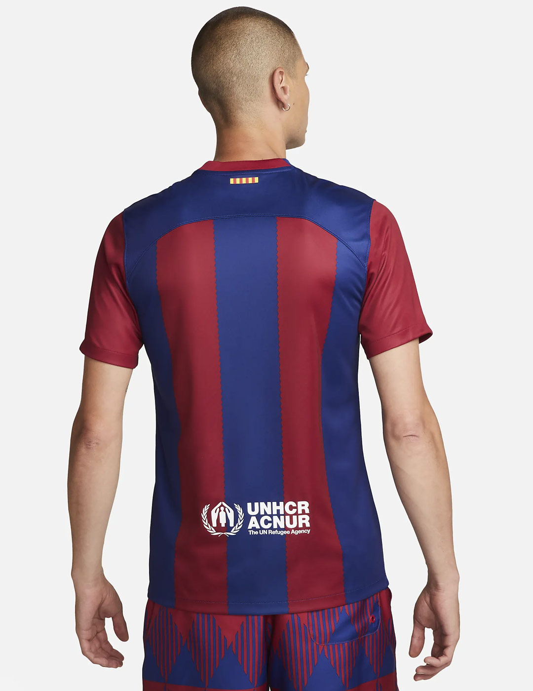 Camiseta fútbol F. C. Barcelona hombre, 23/24