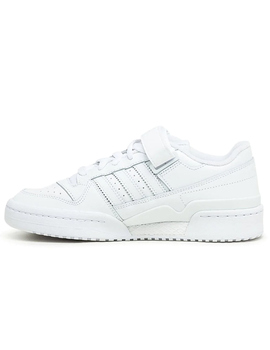 zapatilla adidas junior FORUM LOW , blanco
