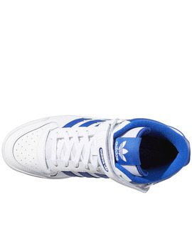 zapatilla adidas FORUM HI, blanco-azul