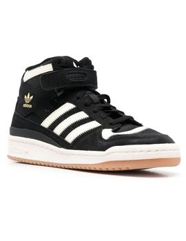 zapatilla adidas hombre FORUM MID, negro-blanco