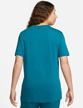 camiseta nike hombre  manga corta azul
