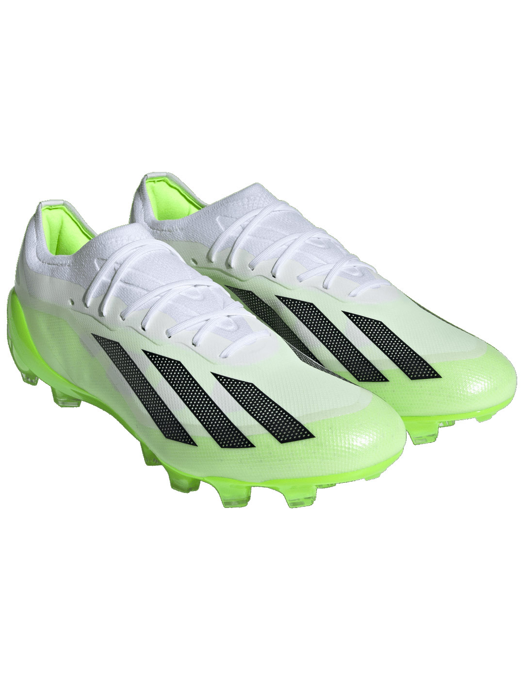 bota de fútbol adidas X CRAZYFAST.1 AG, blanco verde