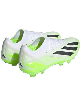 bota de fútbol adidas X CRAZYFAST.1 AG, blanco verde