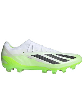 bota de fútbol adidas X CRAZYFAST.1 AG, blanco verde