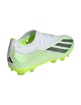 bota de fútbol adidas X CRAZYFAST.2 MG, blanco-verde