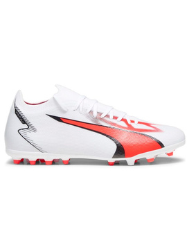 bota de fútbol puma ULTRA MATCH MG, blanco