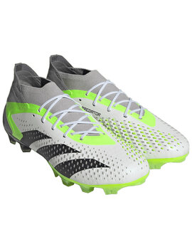 bota de fútbol adidas PREDATOR ACCURACY.1 AG, blanco-verde-negro