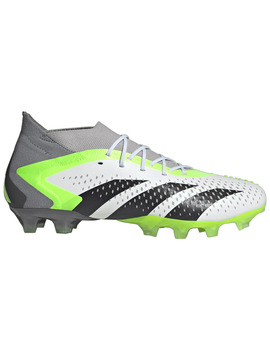 bota de fútbol adidas PREDATOR ACCURACY.1 AG, blanco-verde-negro