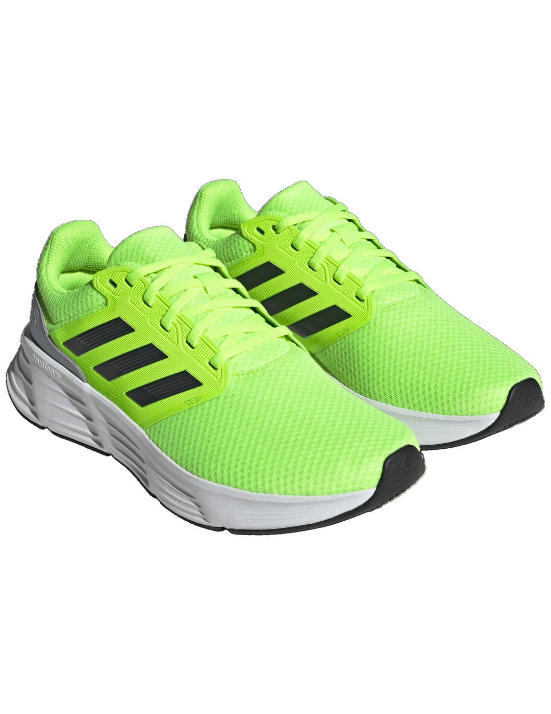 zapatilla running adidas GALAXY 6 M, verde fluor-negro