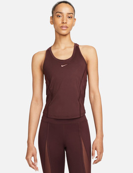 camiseta nike asas mujer DRI-FIT ONE  granate