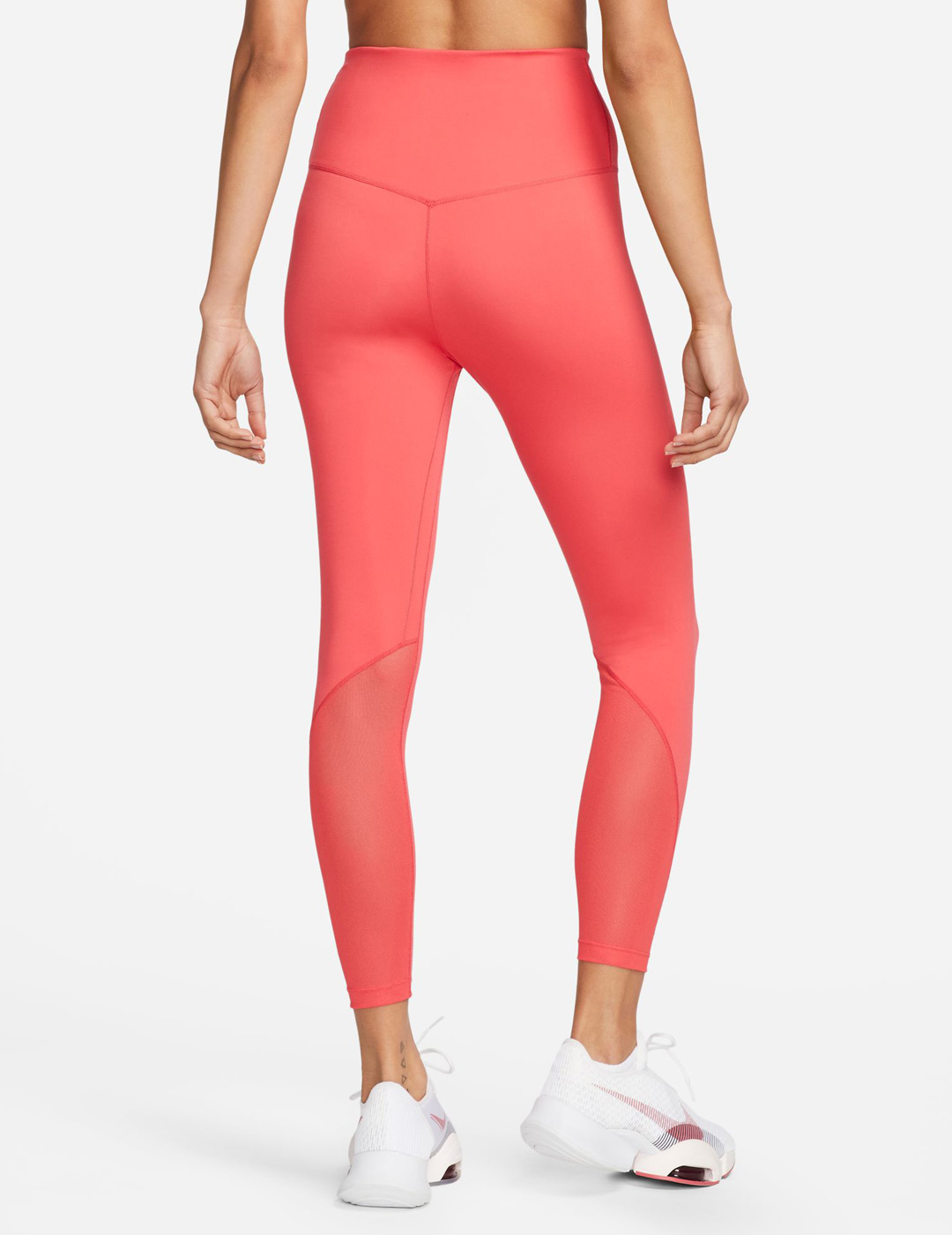 malla NIKE ONE mujer  HIGH-WAISTED 7/8 L, rojo