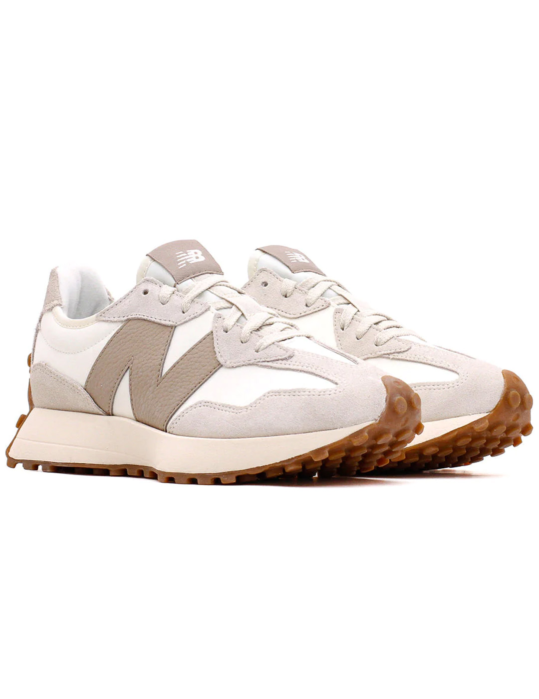zapatilla new balance 327, beige