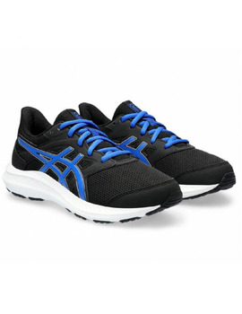 zapatilla asics JOLT 4 JUNIOR, negro/azul
