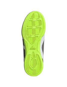 zapatilla adidas futbol sala PREDATOR ACCURACY.4, blanco/verde