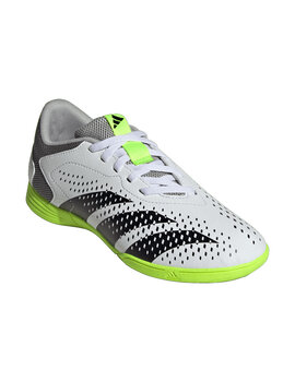 zapatilla adidas futbol sala PREDATOR ACCURACY.4, blanco/verde