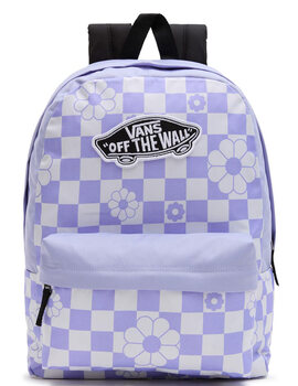 mochila Vans REALM violeta-blanco