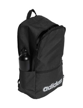 mochila adidas hombre LIN CLAS BP DAY, negro/blanco