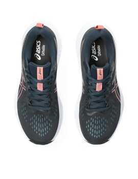 zapatilla running asics GEL-EXCITE 10, negro/rosa