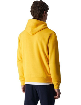 sudadera capucha hombre champion logo bordado, amarillo