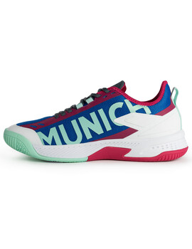 zapatilla balonmano junior munich HOOPER azul