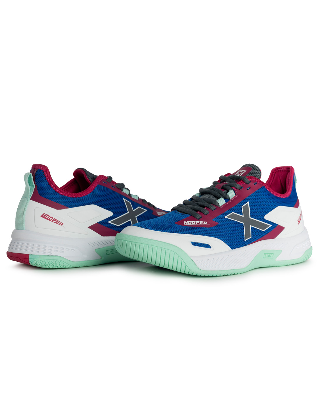 zapatilla balonmano junior munich HOOPER azul