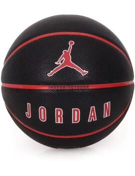 balón de baloncesto JORDAN ULTIMATE 2.0 8P , negro/rojo