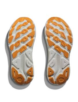 zapatilla running hoka mujer  CLIFTON 9 verde